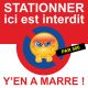 Flyer "interdiction de stationner"