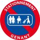 Autocollants stationnement gênant - Passage de personnes