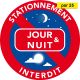 Autocollants stationnement gênant jour et nuit par 25