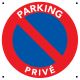 Panneau signalisation Parking Privé