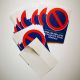 Autocollants interdiction de stationner. Stationnement interdit