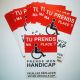 Autocollant "si tu prends ma place, prends mon handicap"