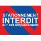 Autocollants stationnement interdit