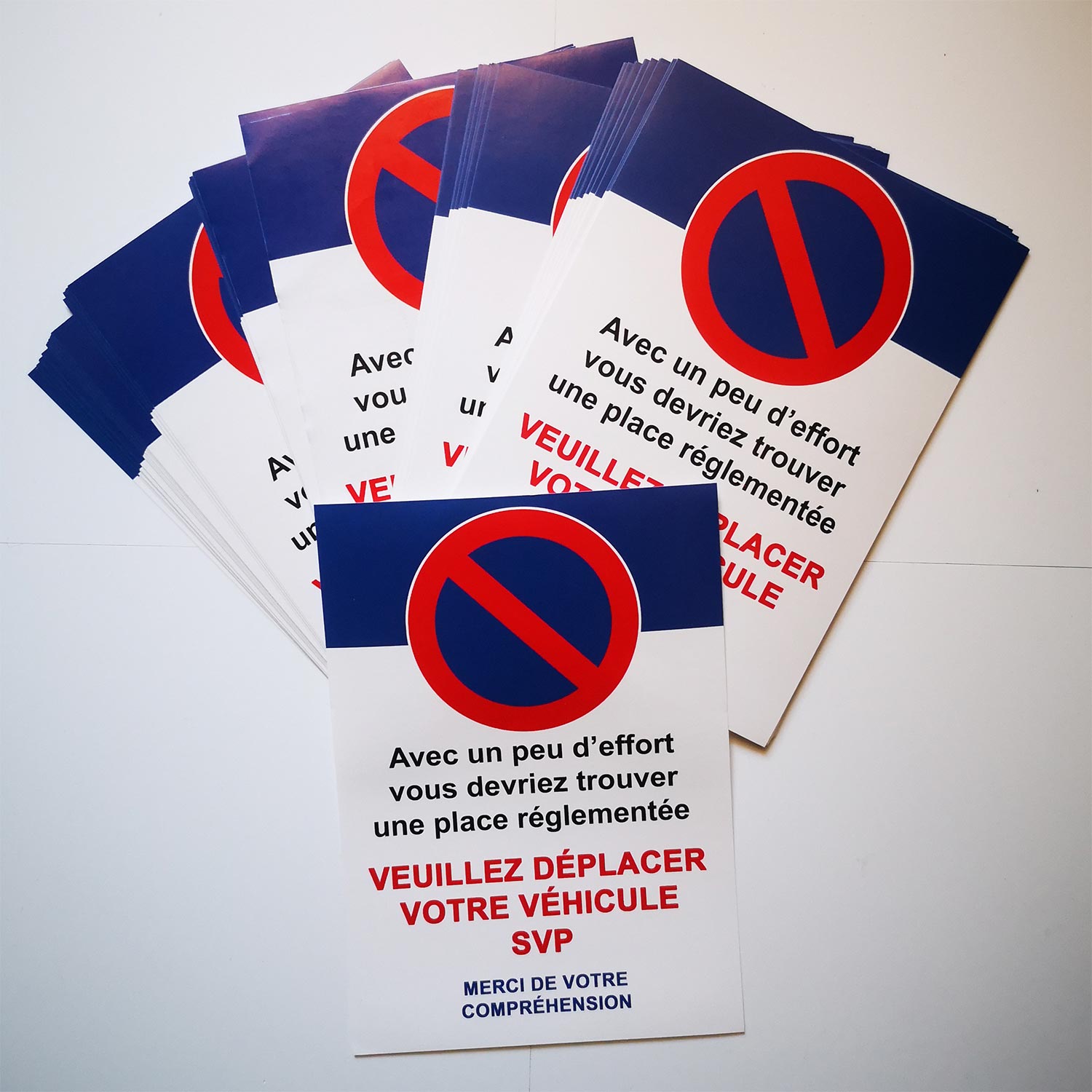 autocollants pour voiture mal garée