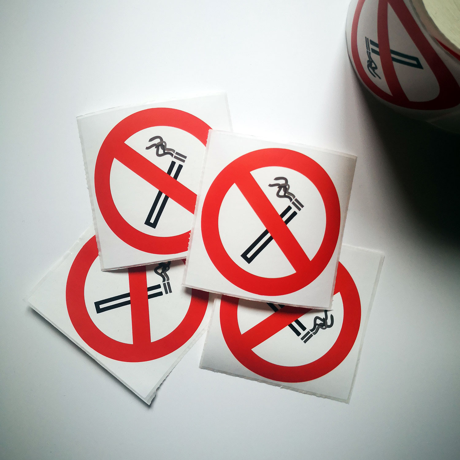 autocollants interdiction de fumer