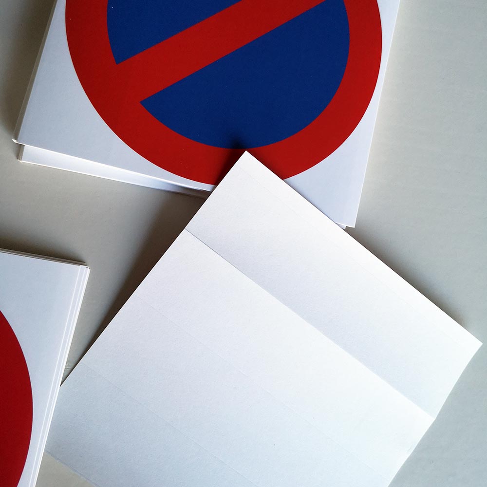 stickers pour voitures en stationnement interdit