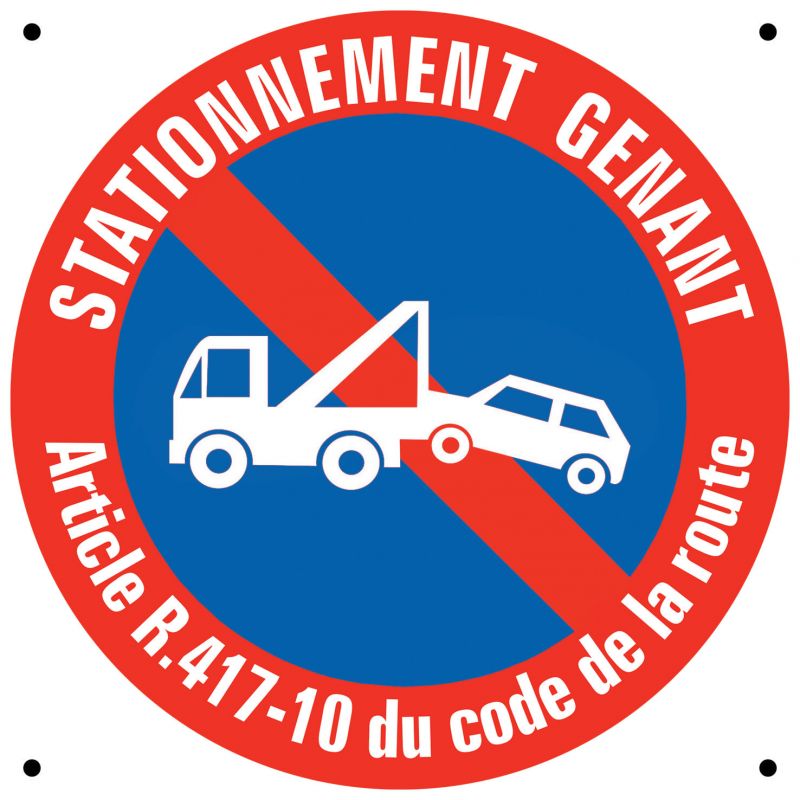 Panneau Interdiction de Stationner
