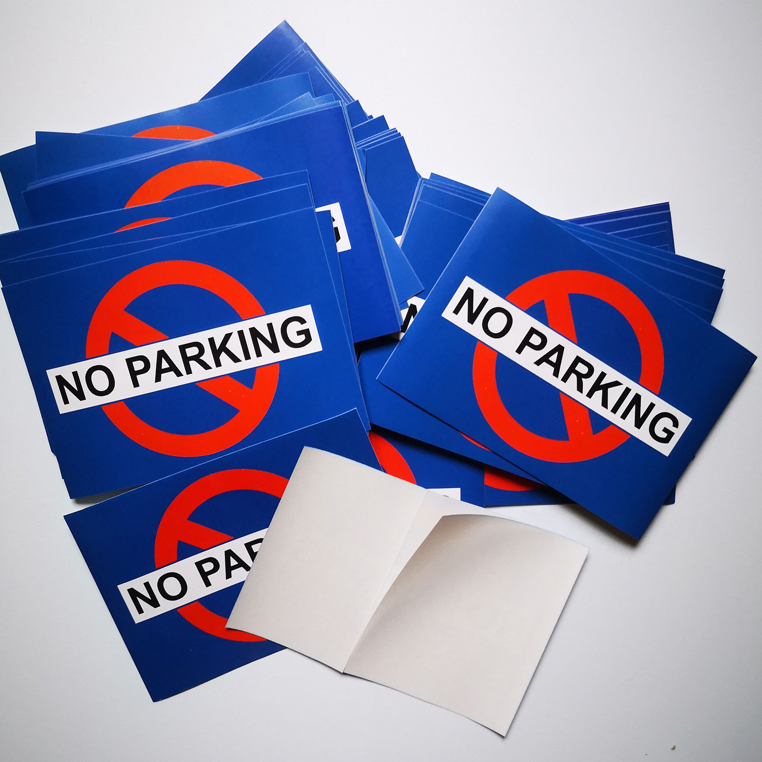 Stickers to stick on poorly parked cars