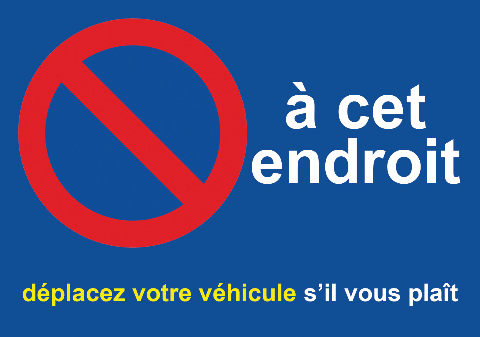 autocollants de stationnement gênant difficiles à décoller